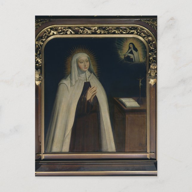 Carte Postale Madame Acarie connue sous le nom de Marie de l'Inc (Devant)