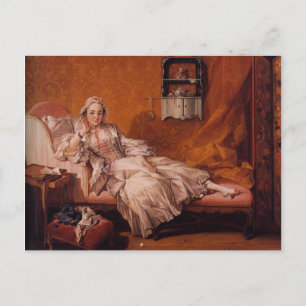 Carte Postale Madame Boucher par François Boucher