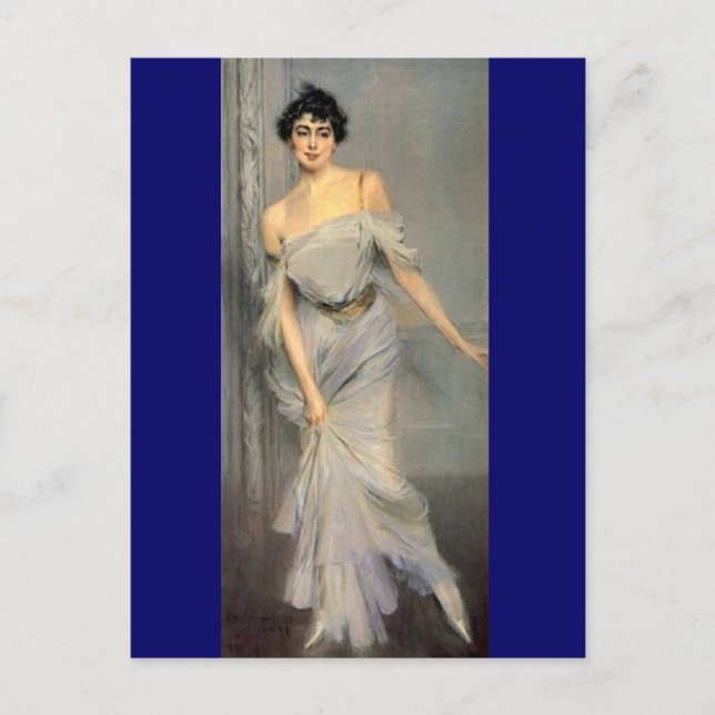 Carte Postale Madame Charles Max - Boldini (Devant)