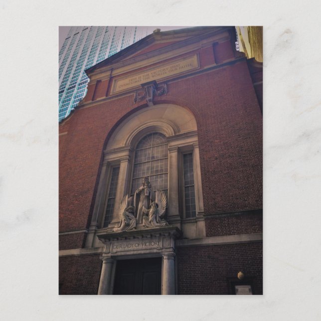 Carte Postale Madame de victoire (Devant)