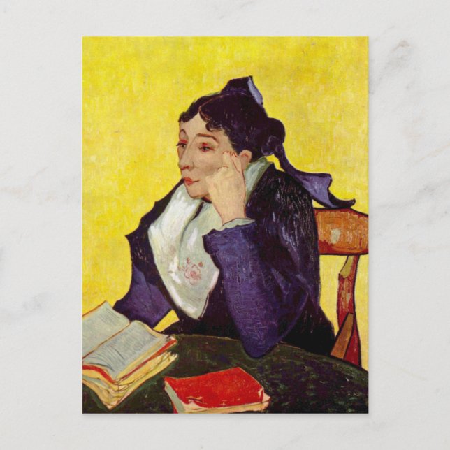 Carte Postale Madame Ginoux par Vincent van Gogh (Devant)