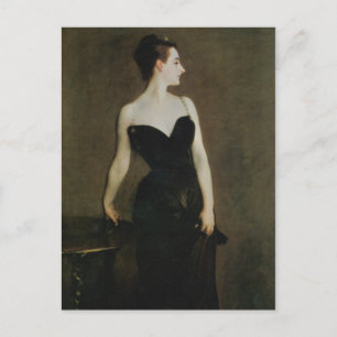 Carte Postale Madame X par John Singer Sargent