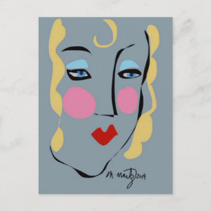 Carte Postale Madeleine Était Fatiguée Pour Matisse