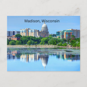 Carte postale Madison, Wisconsin