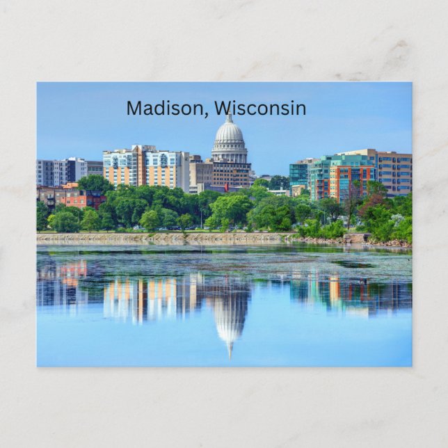 Carte postale Madison, Wisconsin (Devant)