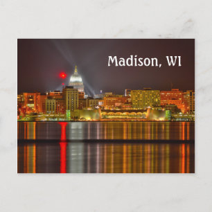 Carte Postale Madison, Wisconsin