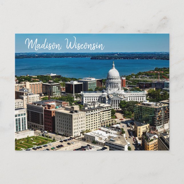 Carte Postale Madison, Wisconsin Postcard The Capitol (Devant)
