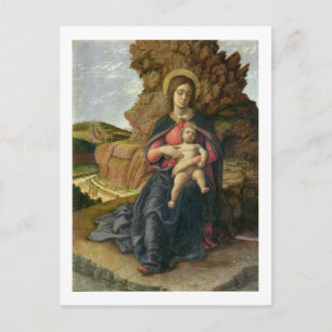 Carte Postale Madone de la grotte, 1488-90 (tempera sur panneau)