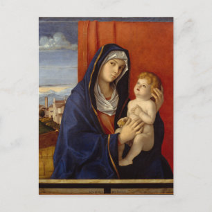 Carte Postale Madone et Enfant, vers 1485