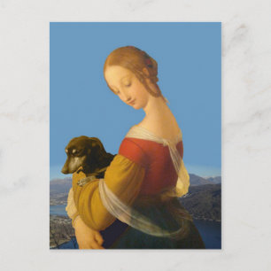 Carte Postale Madonna and Dachshund Art Tate Britain