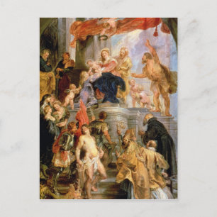 Carte Postale Madonna avec enfant