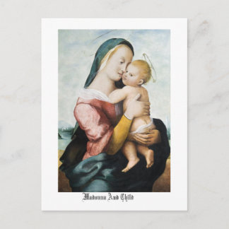 Carte postale Madonna & Child