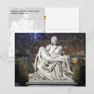 Carte Postale Madonna della Pietà, Cité du Vatican -