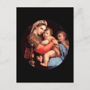 Carte postale Madonna et Child