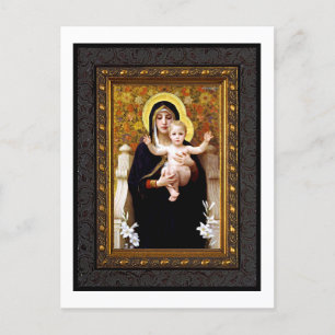 Carte postale Madonna et Child Holiday
