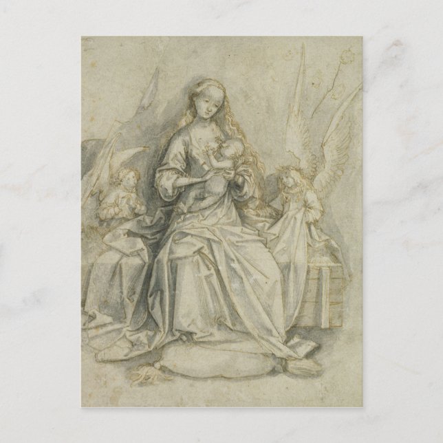 Carte Postale Madonna et Enfant 3 (Devant)