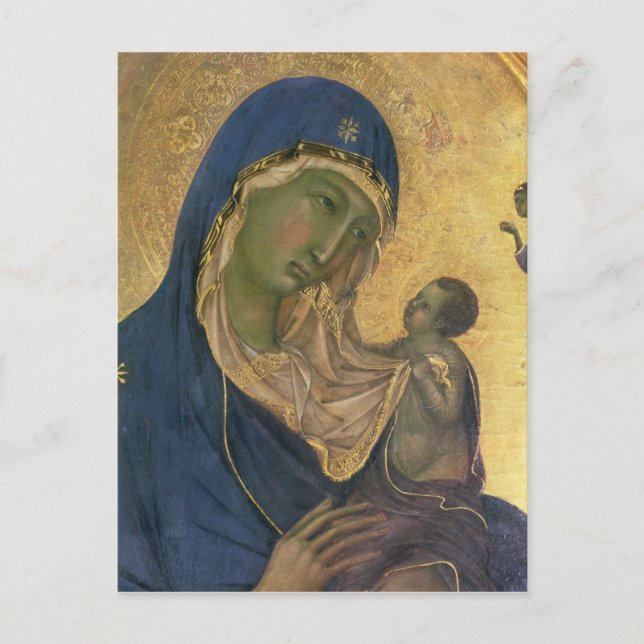 Carte Postale Madonna et Enfant avec SS. Dominic et Aurea (Devant)
