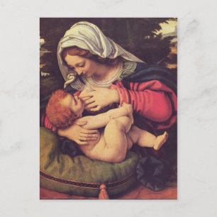 Carte Postale Madonna et l'enfant