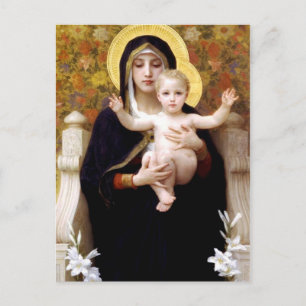 Carte Postale Madonna et l'enfant