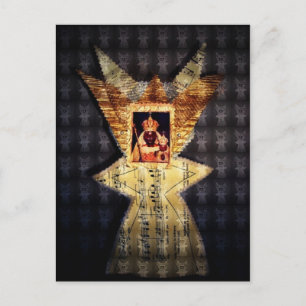Carte Postale Madonna noire
