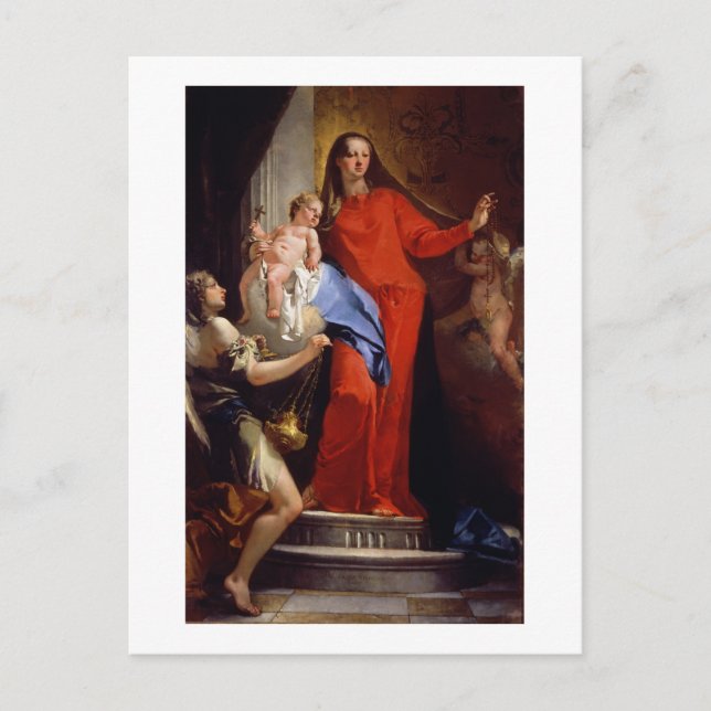 Carte Postale Madonna of the Rosary (Devant)