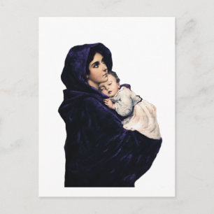 Carte Postale Madonnina Madonna des rues