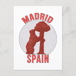 Carte Postale Madrid Espagne