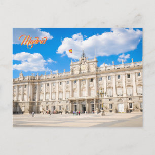 Carte Postale Madrid, Espagne