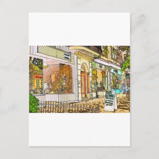 Carte Postale Magasin général de Sherbrooke (Devant)