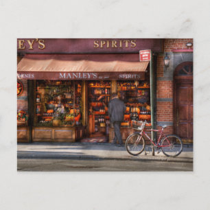 Carte Postale Magasin - Vins - Vins et spiritueux Est 1934