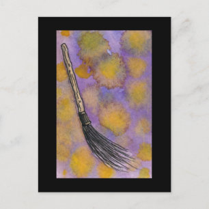 Carte postale Magic Broom