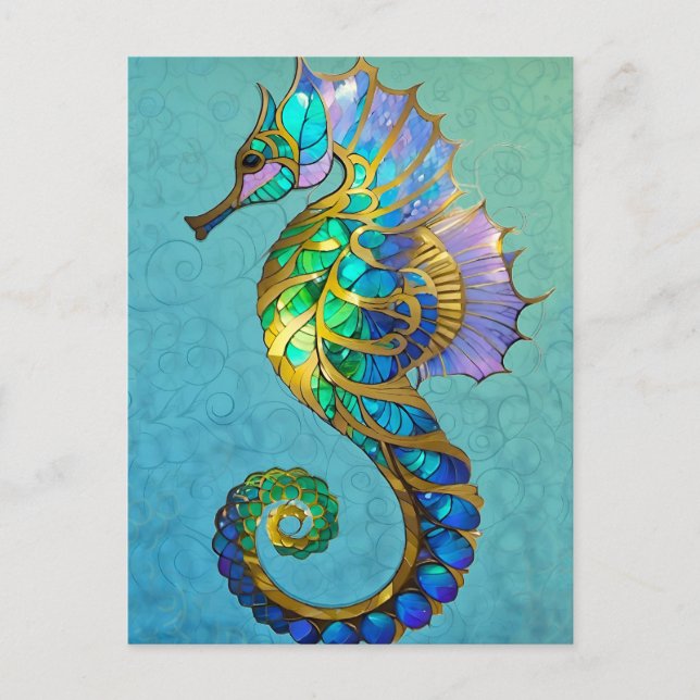 Carte postale Magic Seahorse (Devant)