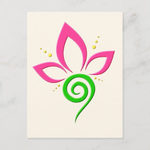 Carte Postale Magical Swan