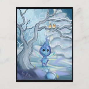 Carte Postale Magie de l'hiver