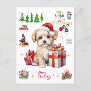 Carte Postale magie de noël