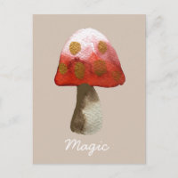Magie de Toadstool de champignon rouge