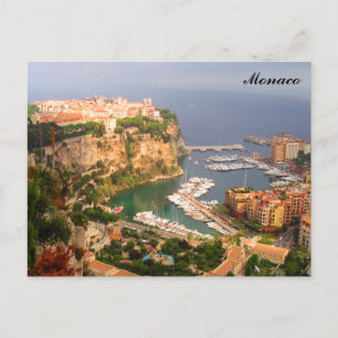 Carte Postale Magnet Monaco