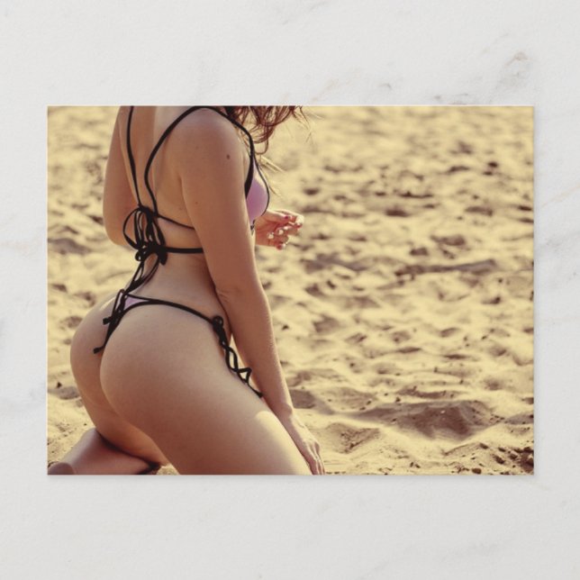Carte Postale  Magnifique Bikini Beauty Photocard (Devant)