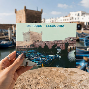 Carte Postale Magnifique Maroc Essaouira Souvenir Vieille Ville