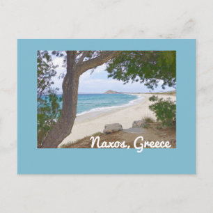 Carte Postale Magnifique plage déserte/NAXOS, GRÈCE