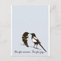 magpies - une pour la peine, deux pour la joie