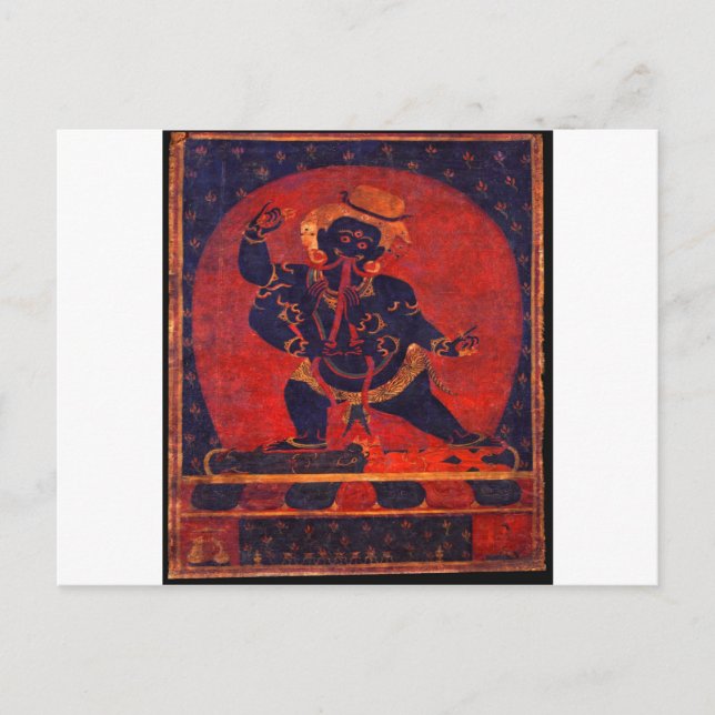 Carte Postale Mahakala, 12ème siècle (Devant)