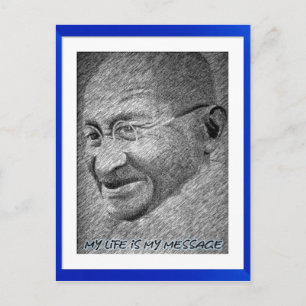 Carte Postale Mahatma