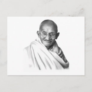 Carte Postale Mahatma Gandhi