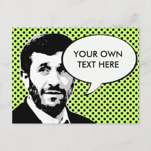 Carte Postale Mahmoud Ahmadinejad