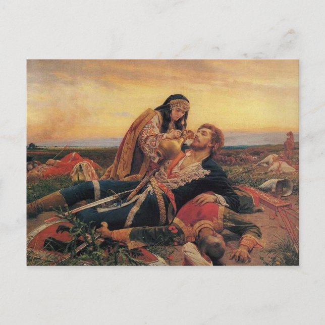 Carte postale Maiden of the Blackbird Field (Devant)