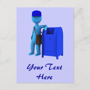 Carte Postale Mailman