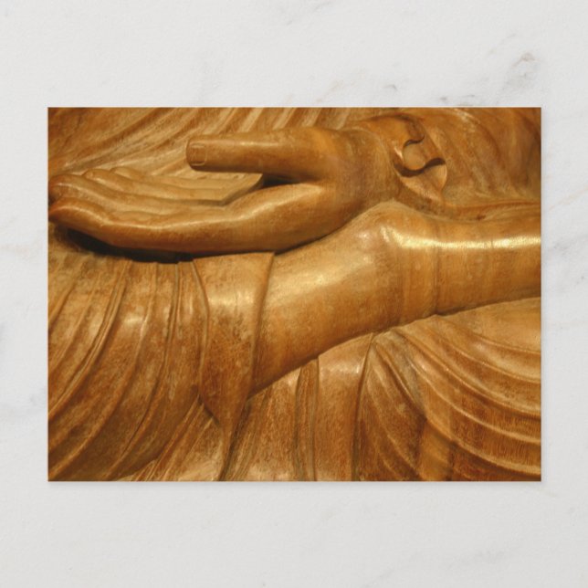 Carte Postale main de Bouddha (Devant)