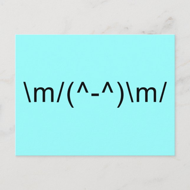 Carte Postale Main de roche (Devant)