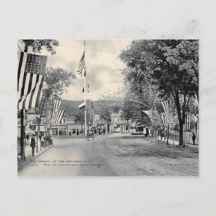 Carte Postale Main St Celebration, West Orange, NJ Vintage
